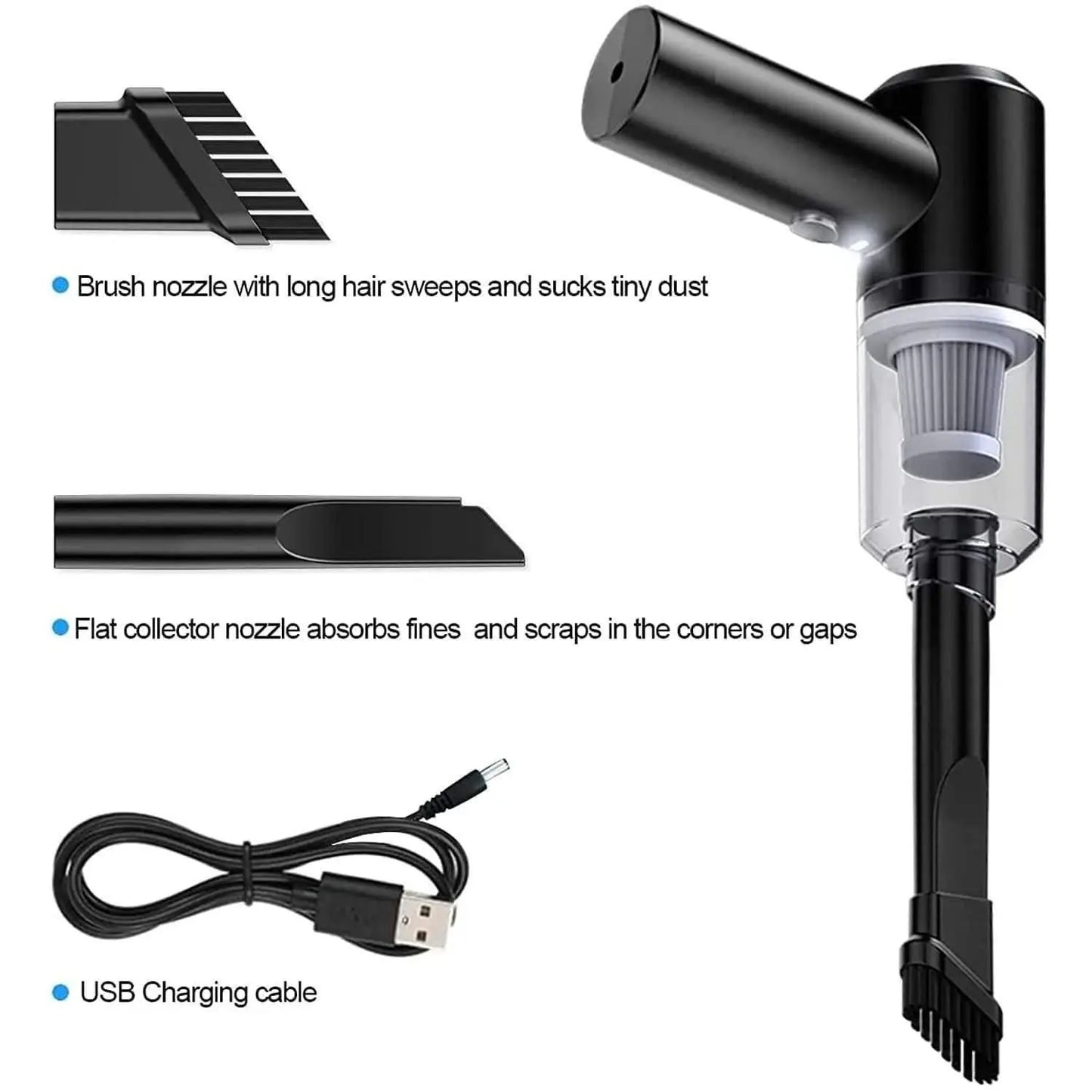 2 in 1 Vacuum Cleaner Dust Collection