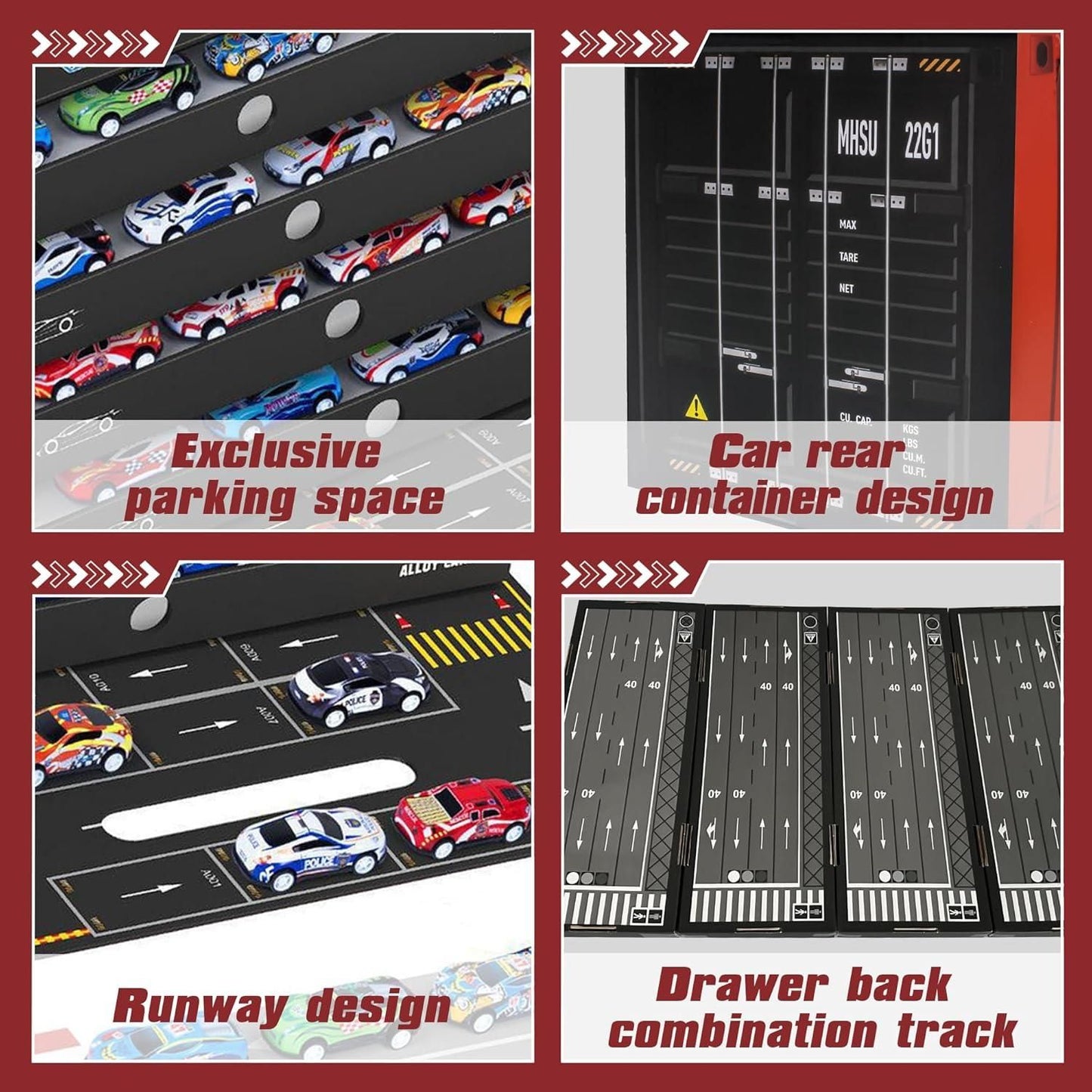 48 Pcs Die Cast Pull Back Cars