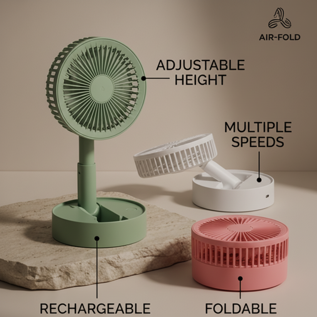 Cinematic Air-Fold Fan Features