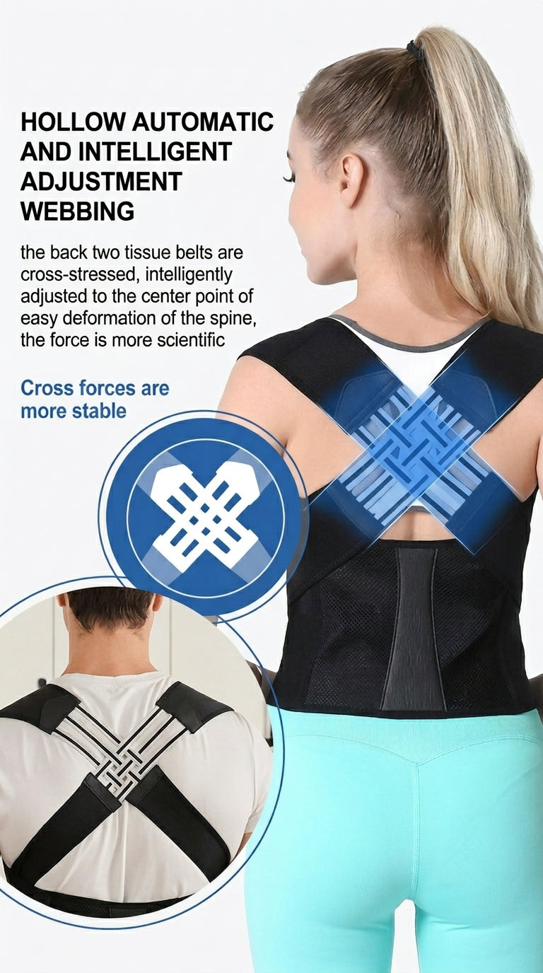 Men/Women Adjustable Back Posture Corrector